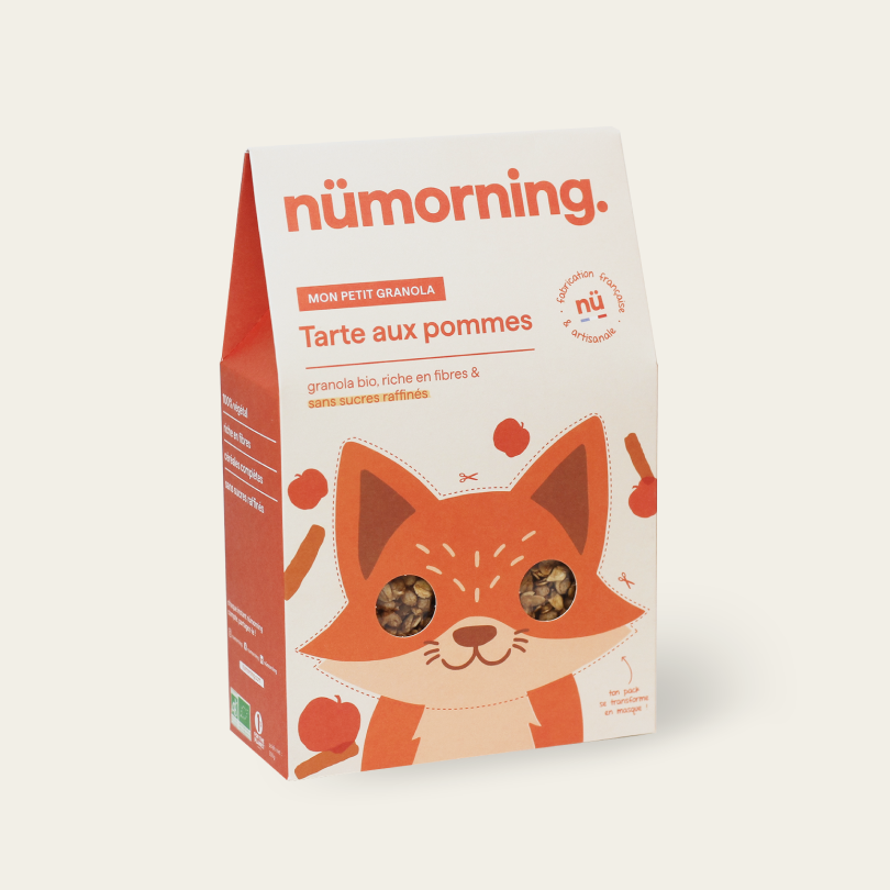 Mon petit granola tarte aux pommes bio - 1